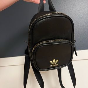 Adidas mini leather backpack